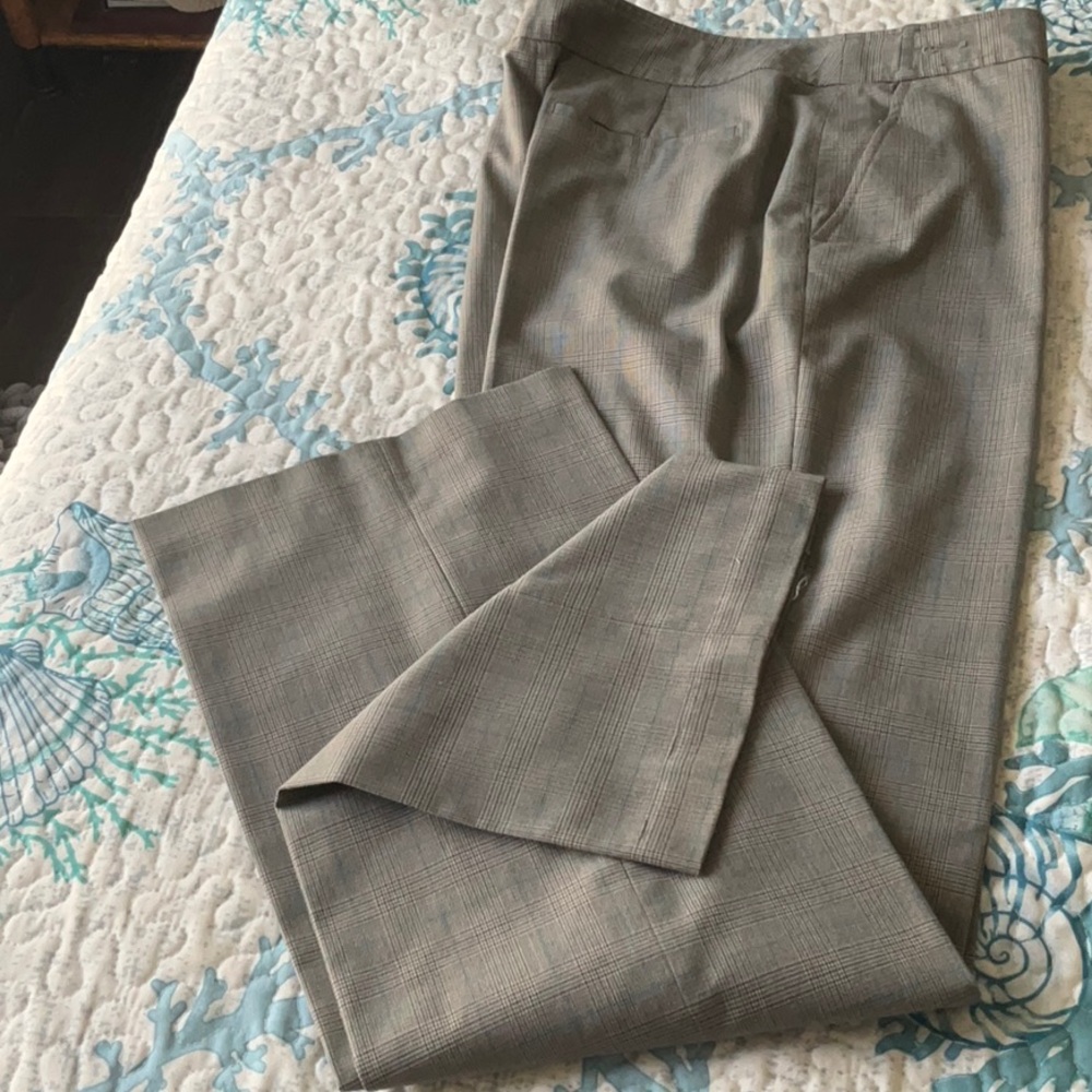 Madison Studio Gray Straight Leg Pants